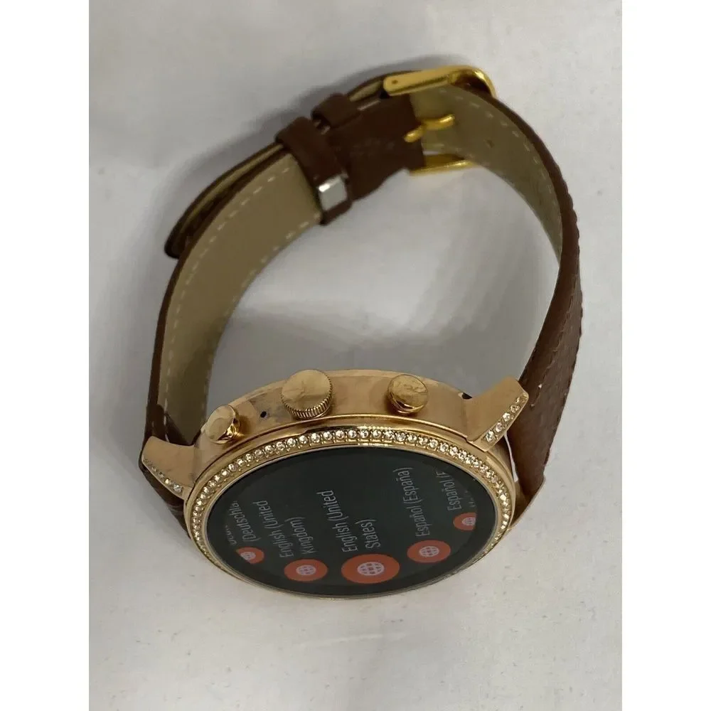 Fossil Gen 4 Authentic Digital Dial Smart Watch Custom Band FTW6015 LT307